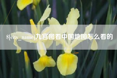 射阳九宫图看中国地图怎么看的
