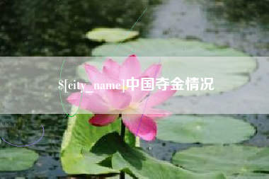 射阳中国夺金情况