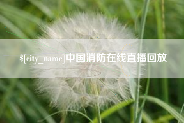 射阳中国消防在线直播回放