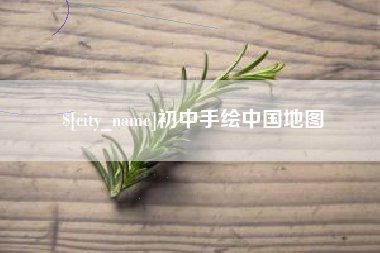 射阳初中手绘中国地图