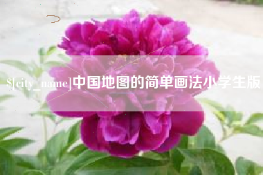 射阳中国地图的简单画法小学生版