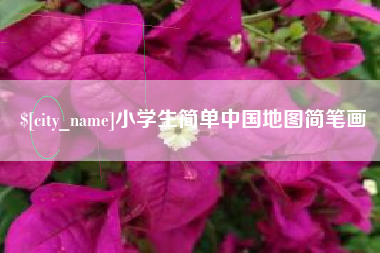 射阳小学生简单中国地图简笔画