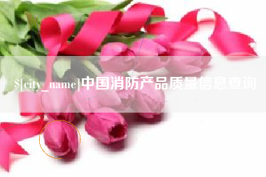 射阳中国消防产品质量信息查询