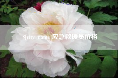 射阳应急救援员价格