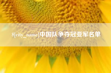 射阳中国队争夺冠亚军名单