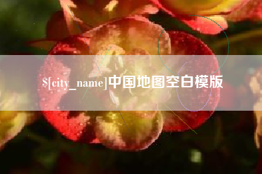 射阳中国地图空白模版