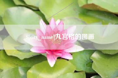 射阳九宫格的图画