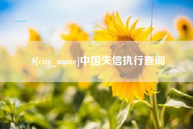 射阳中国失信执行查询