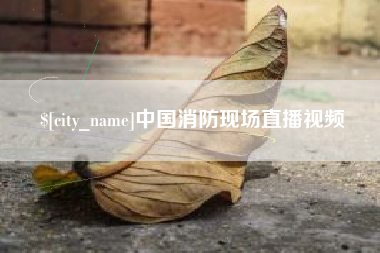 射阳中国消防现场直播视频