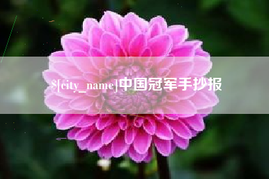 射阳中国冠军手抄报