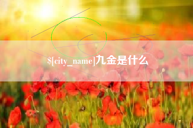 射阳九金是什么