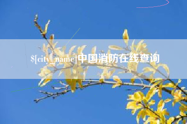 射阳中国消防在线查询