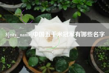 射阳中国五千米冠军有哪些名字